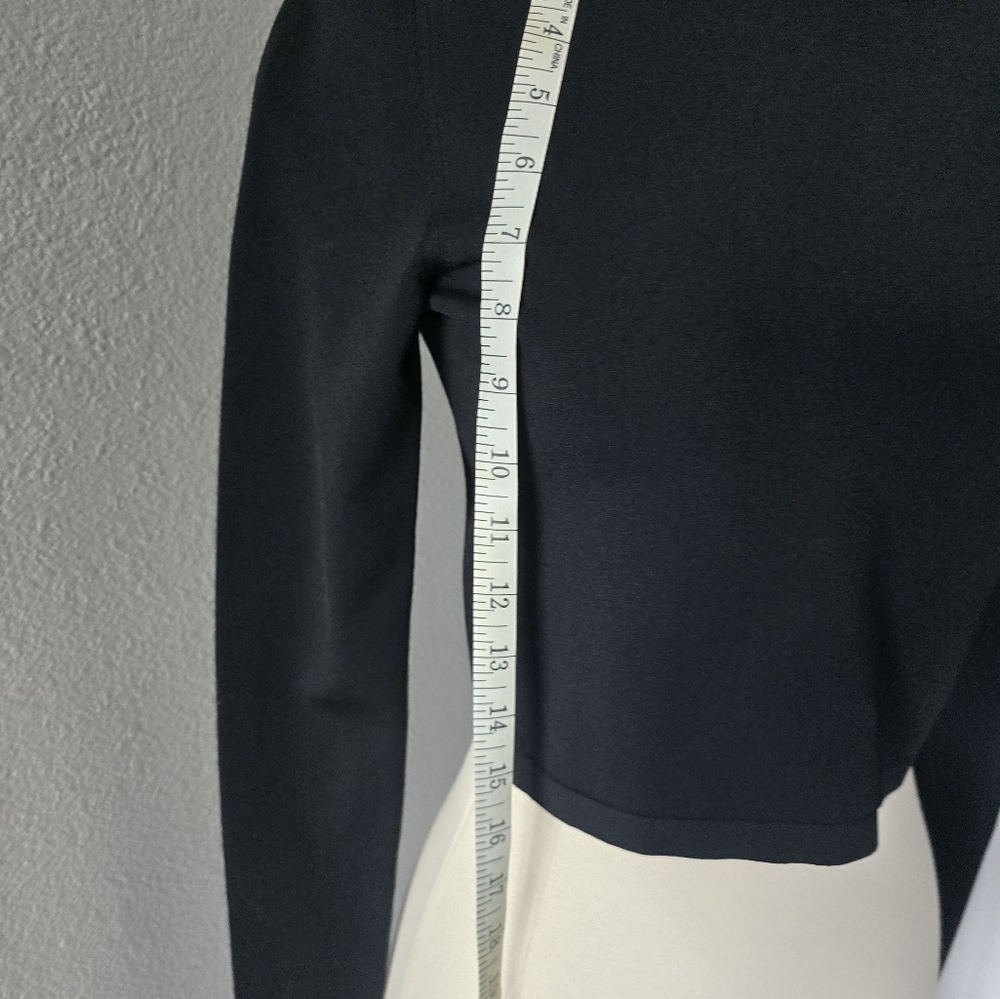 $1250 Stella McCartney Open Back Crop Top Size XS | US0, IT36 - Picture 3 of 6